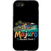 Marshall Islands Souvenir Gift Custodia per iPhone SE (2020) / 7/8 Regalo disegnato a mano del punto di riferimento di viaggio delle Isole Marshall Majuro