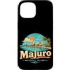 Marshall Islands Souvenir Gift Custodia per iPhone 15 Vintage Majuro Isole Marshall viaggio punto di riferimento regalo
