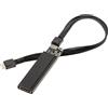 KALEA-INFORMATIQUE Alloggiamento per SSD M.2 NVMe M Key verso Oculink SFF-8612 compatibile con PCIe 4.0 con cavo da 40 cm