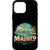 Marshall Islands Souvenir Gift Custodia per iPhone 16 Pro Max Vintage Majuro Isole Marshall viaggio punto di riferimento regalo