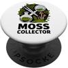 Amante Di Muschio Mossarium Foresta In M Moss Collector Mossarium Bosco Da Interno PopSockets PopGrip Adesivo