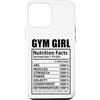 Funny Nutrition Facts Fitness Workout Custodia per iPhone 12 Pro Max Palestra Ragazza Fatti nutrizionali Allenamento Fitness Divertente