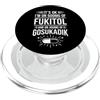 Funny Saying & Funny Designs Va bene (Sono su 500mg di Fukitol & 300mg di Gosukadik) Divertente PopSockets PopGrip per MagSafe