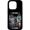 Night Rad Raccoon Co. Custodia per iPhone 15 Pro We Ride At Dawn Raccoon Triciclo City Rider