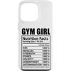 Funny Nutrition Facts Fitness Workout Custodia per iPhone 13 Pro Palestra Ragazza Fatti nutrizionali Allenamento Fitness Divertente