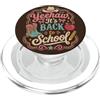 Teacher & Classroom Co. Western Back To School Cowgirl Insegnante Studente Vibe PopSockets PopGrip per MagSafe