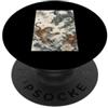 Asian Tiger Japanese Art Traditional Cul Tigre giapponese Dragon Battle Arte tradizionale della mitologia asiatica PopSockets PopGrip Adesivo