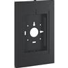 conecto supporto da parete per tablet, in acciaio per Tab A 10.1 (2019)/ Tab A7/ S6 Lite 10.4/10.5/11 e iPad 5/6/7/8/9/ iPad Air 9.7/ 10.5/10.9 / iPad Air 9.7/10.5/11, nero