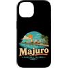 Marshall Islands Souvenir Gift Custodia per iPhone 14 Vintage Majuro Isole Marshall viaggio punto di riferimento regalo