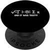 Funny Math Teacher Algebra Geometry Gift Imaginary Pi Gustoso Matematica Formula Algebra Calcolo Divertente Matematica PopSockets PopGrip Adesivo