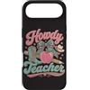 Teacher & Classroom Co. Custodia per iPhone Air Matita Western Teacher Apple Bow Cowgirl Classroom Mood