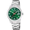 Calypso Orologio Uomo Analogico Acciaio Inox 316L Argento - Quarzo - Data - Vetro Minerale Resistente - Impermeabile 5 ATM K5872/5 Basic
