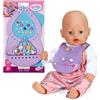 BABY born Bavaglino Pin-Play - Abbigliamento con pin decorativi - Per bambole 43 cm - Accessori di alta qualità in plastica