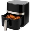 Cecaro Group - Friggitrice ad Aria 8 Litri con Display LED Touch e Cestello in Vetro Temperato