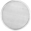 Lecreatekit Griglia per pizza in acciaio inox, senza cuciture, antiruggine, distribuzione uniforme del calore, fondo croccante per la cottura casalinga della pizza (33 cm)