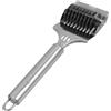 Gatuida Taglierina Manuale per Pasta in Acciaio Inossidabile Manico Antiscivolo Resistente alla Ruggine, Strumento fare Noodles e Tagliare Fettuccine in Cucina Colore Casuale