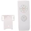 TOYANDONA Telecomando per Ventilatore da Soffitto e Luce Bianco in Plastica Controllo Preciso della Velocità e Funzione Timer per Lettura e Intrattenimento