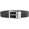 Calvin Klein Cintura uomo Calvin Klein nera reversibile in pelle per abiti e affari