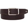 Lacoste [Lacoste] Cintura in pelle da uomo 84660 【02】 Cioccolato Giappone