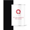 Q-COVER VERNICE COPRENTE PER LEGNO 1L SEMI-OPACA Nero intenso RAL 9005 SMALTO RAL PER LEGNO PROTETTIVO INTERNI/ESTERNI ca. 80-150 ml/m²