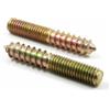 AYRTEGI VNJUGF Bullone a gancio M4 M5, tasselli for legno e metallo, viti autofilettanti a doppia estremità for il fissaggio di mobili, perni filettati for legno, 30 pezzi wanglan(M5X40)