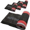 DAPRONA Nastro per colmo in alluminio 4 rotoli - 300mm x 5m nero (RAL 9005) Colmo in rotolo per una copertura ottimale del colmo, super adesivo butilico