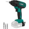 VONROC Avvitatore a Impulsi 20V ID504DC - 180Nm, 2500 RPM, LED, Attacco 1/4, per Viti e Bulloni Lunghi - Solo Corpo - Compatibile con Batteria VPower 20V - Inclusi Accessori