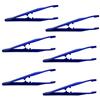 Angoter 20PCS monouso pinzette Medical piccole perline di plastica Pinze Pinzette Strumenti per Artigianato Fare