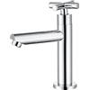 Tondiy Rubinetto Bagno Lavabo Acqua Fredda, con Tubo di Collegamento