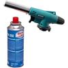 GENERICO SALDATORE BRUCIATORE SVERNICIATORE CANNELLO A GAS ACC. PIEZO CON CARTUCCIA 227GR