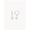 ATELIERS SAINT GERMAIN Orecchini in argento con perle e zirconi Margot
