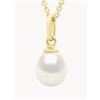 ATELIERS SAINT GERMAIN Collana in oro giallo con perla Blanche
