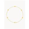 ATELIERS SAINT GERMAIN Bracciale fatto a mano in oro giallo con perle Hippolyte