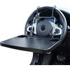 Kioriur Vassoio per auto - Vassoio per volante pieghevole, vassoio per volante per computer portatile, vassoio per volante pieghevole, vassoio per sedile, scrivania portatile per mangiare, scrivere