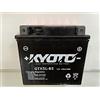 KB Batteria moto Kyoto GTX5L-BS (YTX5L-BS) compatibile con KTM 400 EXC 4T 2004-2008 - Pronta all'uso 12V 4Ah 114 x 71 x 106 mm