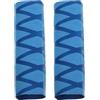 Ciieeo Copri Manopole per Moto 2 Pezzi Blu Antiscivolo in Gomma Termorestringente, Coprimanubrio Moto Resistente per Sostituzione e Protezione, Accessori per Manubrio Adatti a Lunghi