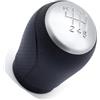 Youmero Pomello Leva Cambio Compatibile con Nissan per Juke F15 2010 2011 2012 2013 2014 2015 2016 2017 2018 2019 6+R Pomello del Cambio Pomello del Cambio per Auto Leva del Cambio