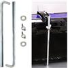CGEAMDY 2 Pezzi Supporto Batteria Dell'auto, Morsetto Universale Gancio Batteria Dell'automobile, Supporto Universale Batterie Giù per L'automobile, J Gancio Bulloni Di Fissaggio Batterie(M6x23cm)