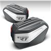 AZgraphishop Az Graphishop Adesivi Valige Compatibile Con BMW R 1300 RT Touring Kit Laterali (Alpine White TOU-FM-003)
