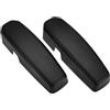 SG Store 1 Paio di Coperture per Staffe di Supporto per Parabrezza E Paratia per Auto LRD604 Compatibile con Land Rover Defender Coperture di Protezione per Staffe di Supporto in Plastica ABS Nera