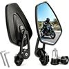 Heart Horse Specchietti Moto Manubrio 7/8 Specchietti Retrovisori Bar End CNC Universali Anti-Glare Specchietti Laterali Moto per Scooter Wing Z650 Z750 NT700V XL125V XR230 MT01 MT03 (Blu)
