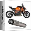 MOTOTOPGUN mivv scarico omologato cat-oem x-m5 titanio compatibile con ktm 1290 superduke 2020 2021 2022 mototopgun
