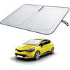 BIXUAN Parasole per parabrezza compatibile con Renault Clio 4 2013-2019 copertura parasole per auto per parabrezza, ombrellone pieghevole con protezione UV parasole accessori