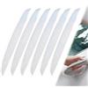 MEXRUMI 6 Pezzi Protezioni Per Portiere Auto, Paracolpi Sportello, Porta Bordo Protector, Protezioni Per Bordi Delle Porte In Gomma, Paraurti (Trasparente)