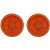 Generico Coperchio Valvola Motore Kit Di Riparazione Coperchio Valvola PCV Tappo Con Membrana Per Peugeot 207 307 308 2008 3008 508 408 208 VTI 0248.Q5 11127646554 Punterie Valvola Motore(2 pcs Membrane)