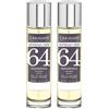 CARAVAN FRAGANCIAS Profumo da uomo n. 64, 150 ml, set di 2