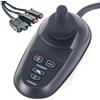 Generic Controller joystick elettrico per sedia a rotelle, 24 V DC, LED, istruzioni impermeabili, per scooter mobili pieghevoli