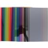 KICHOUSE Filtri Colorati in Pvc per Correzione Colore e Riduzione Riflessi 19 Pezzi per Studio Fotografico e Esperimenti Didattici Luce LED