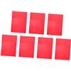 Mikikit Filtri Luce in Pvc Rosso, 7 Fogli, Pannelli Traslucidi