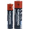 Grundig Batterie AA e batterie AAA - Set di 36 batterie alcaline 1,5 V - per giocattoli, telecomandi, sveglie, batterie pronte all'uso, formato economico versatile